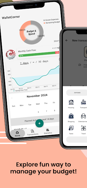 WalletCorner: Gamify budgeting Screenshot 0