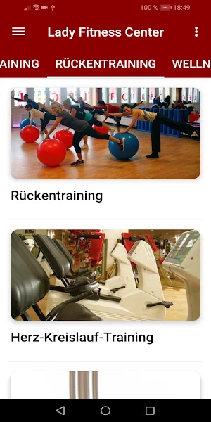Lady Fitness Center Screenshot 3