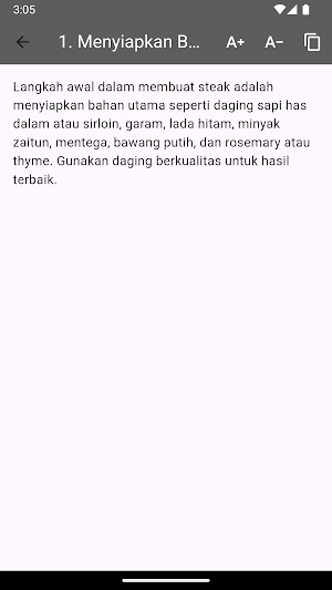 Cames - Cara Membuat Steak Screenshot 2