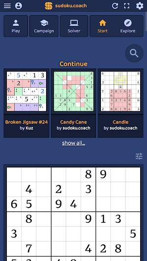 sudoku.coach Screenshot 0