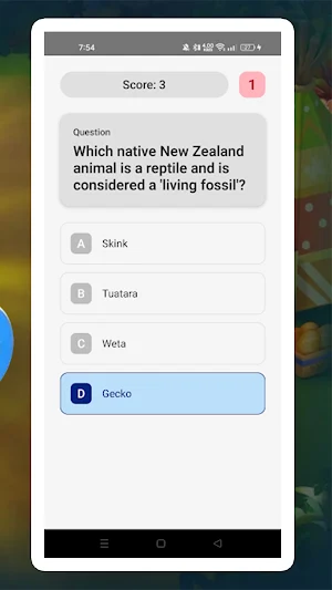 New Zealand Explorer Quiz Screenshot 3