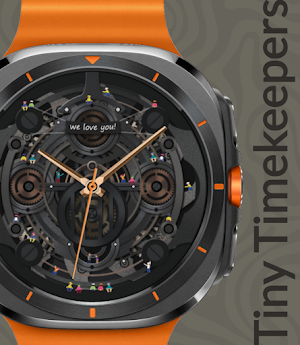 Tiny Timekeepers Watch Face Screenshot 2