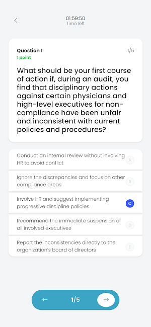 CHC Exam Prep Screenshot 3