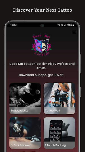 Dead Kat Tattoo Screenshot 0