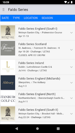 Faldo Series Screenshot 1