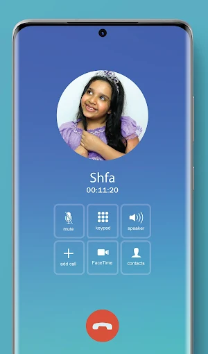 Shfa Call Me - Fake Call Screenshot 0