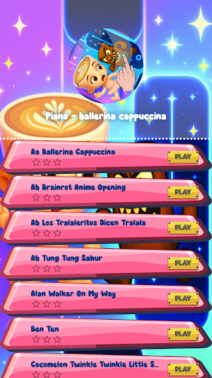 Piano - ballerina cappuccina Screenshot 0
