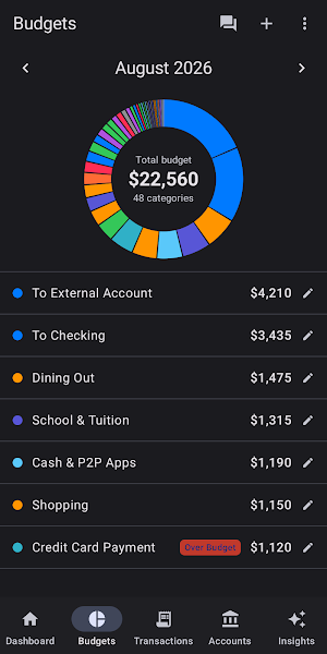 wunderBudget Screenshot 1