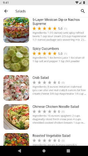 Recipe Book Screenshot 1