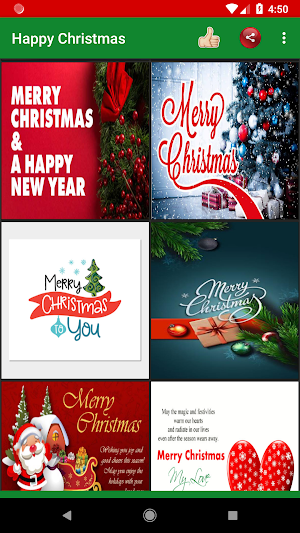 Merry Christmas Wishes Screenshot 3