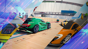 Car Games : Sky Stunt Rear 3D Screenshot 3