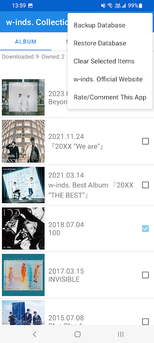 w-inds. Collection Pro Screenshot 3