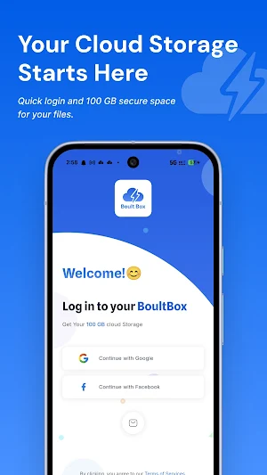 BoultBox: Cloud Storage Screenshot 0