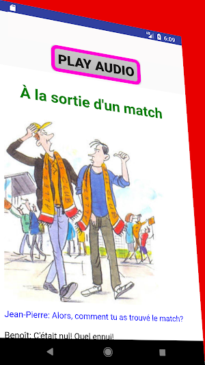 Apprendre Français- dialogue en francais Screenshot 0