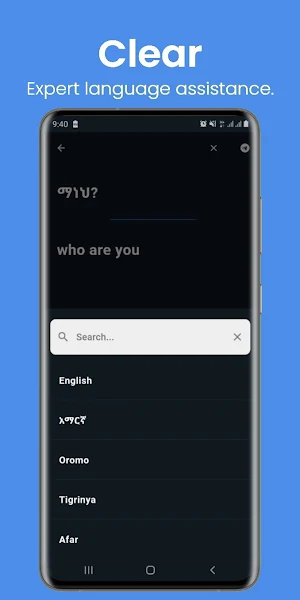 Amharic Translate - English Screenshot 2