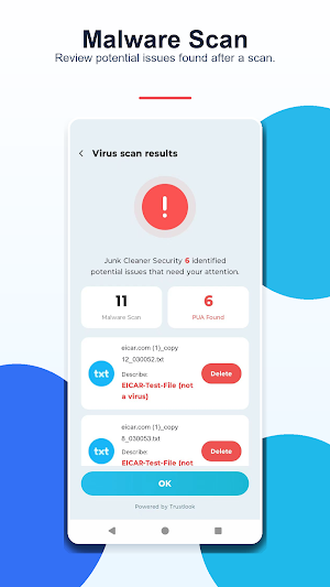 Junk Cleaner Security Screenshot 2