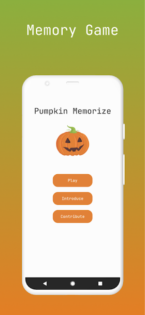 Pumpkin Memorize Screenshot 0