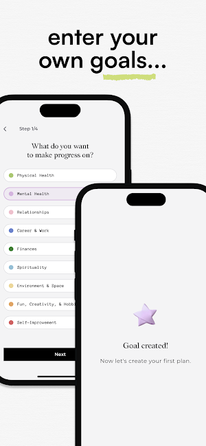 Achievable: Daily Goal Coach Screenshot 2
