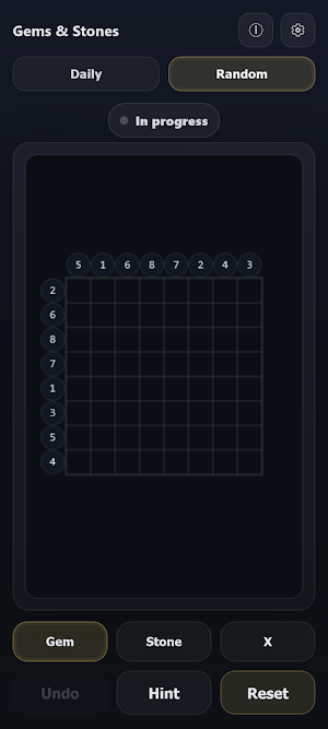 Gems and Stones - Logic Puzzle Screenshot 3