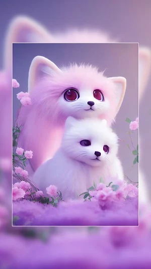 Cute Wallpapers - Sweet, Girly Screenshot 1
