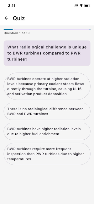 Nuclear Quiz Screenshot 2