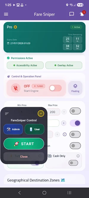 FareSniper - قناص الأجرة Screenshot 2