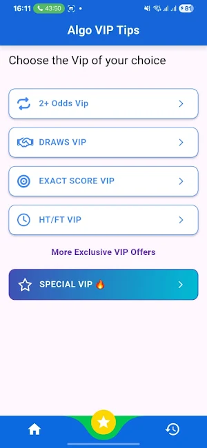 Algo Football Tips Screenshot 1