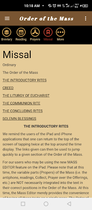 ABreviary Screenshot 2