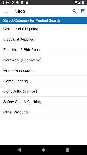 Gross Electric OE Touch Screenshot 1