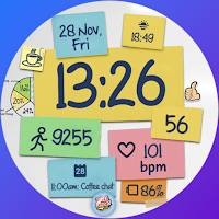 Sticky Notes Watchface —NDW081