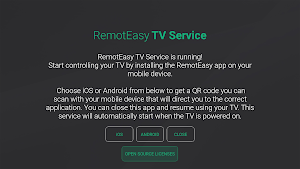 RemotEasy - TV Service Screenshot 0