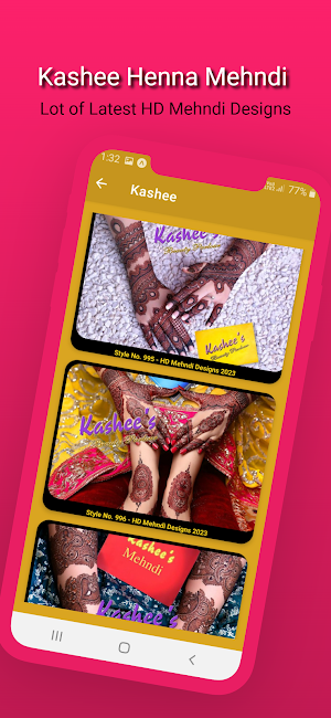 Kashees Mehndi Designs Narrow Screenshot 2