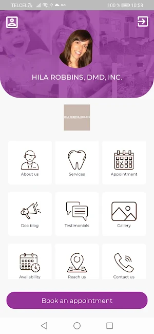 HILA ROBBINS, DMD, INC. Screenshot 1
