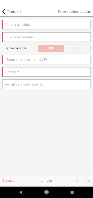 Banco Unión en Línea Screenshot 3