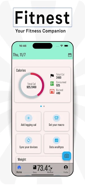 Fitnest Screenshot 0