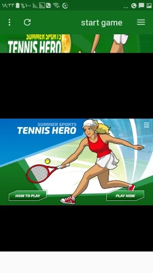Tennis Hero Screenshot 2