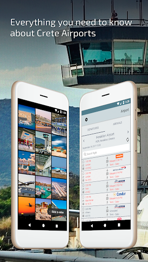 Crete Airport - Heraklion and Chania Airports Screenshot 0