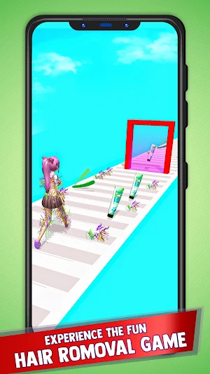 Hair Take Off Run Challenge 3D Screenshot 2