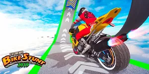 Extreme Bike Stunt Games: Mega Ramp Stunts Game Screenshot 2