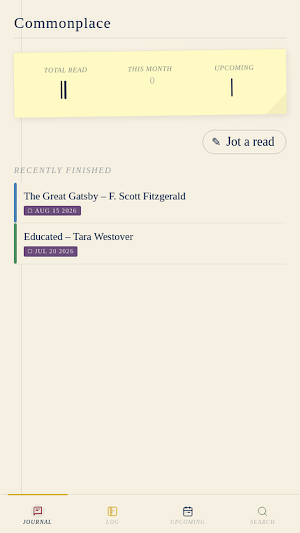 Commonplace Screenshot 0