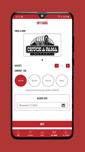 Chuck-A-Rama Buffet Screenshot 3