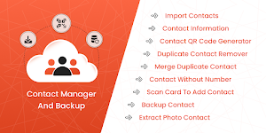 Contact Manager And Backup Screenshot 0