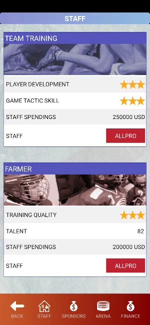 League Hockey Manager Screenshot 1