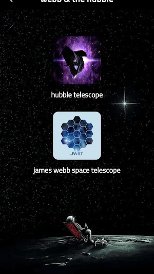 webb & the hubble Screenshot 3