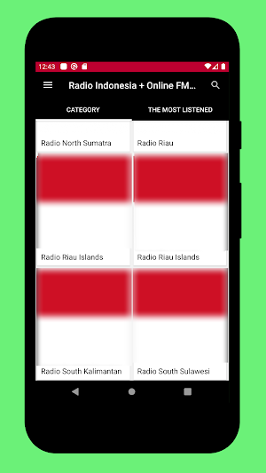 Radio Indonesia + Radio Online Screenshot 2