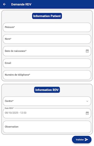 Patient Mobile Carthagène Screenshot 3