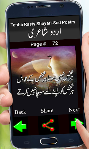 Tanha Rasty Shayari-Sad Poetry Screenshot 1