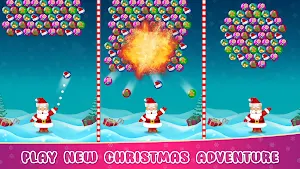 Christmas Bubble Shooter Game Screenshot 0