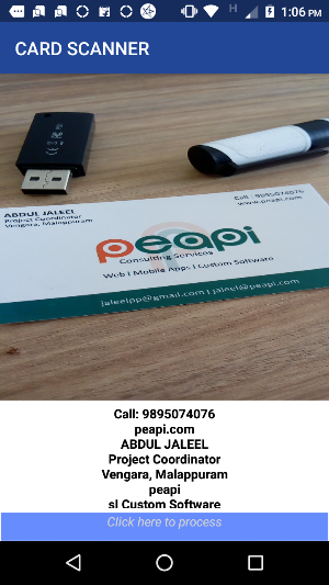 BarCode Scanner & Business Card Scanner - PP Scan Screenshot 2
