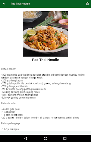 Resep Masakan Thailand Screenshot 3